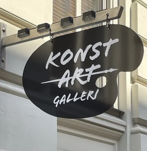 Konstverk i galleriet